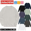 2025年 春夏新作 長袖Tシャツ リサイクルポリエステル ロングスリーブ Tシャツ 4.4オンス 5709-01 UnitedAthle インナーカジュアル ...