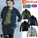 バートル 5021 オールシーズン 作業着 秋冬 クレイジーストレッチ ワークウェア 男女兼用 ジャケット BURTLE ユニセックス 長袖 作業服 ブルゾン