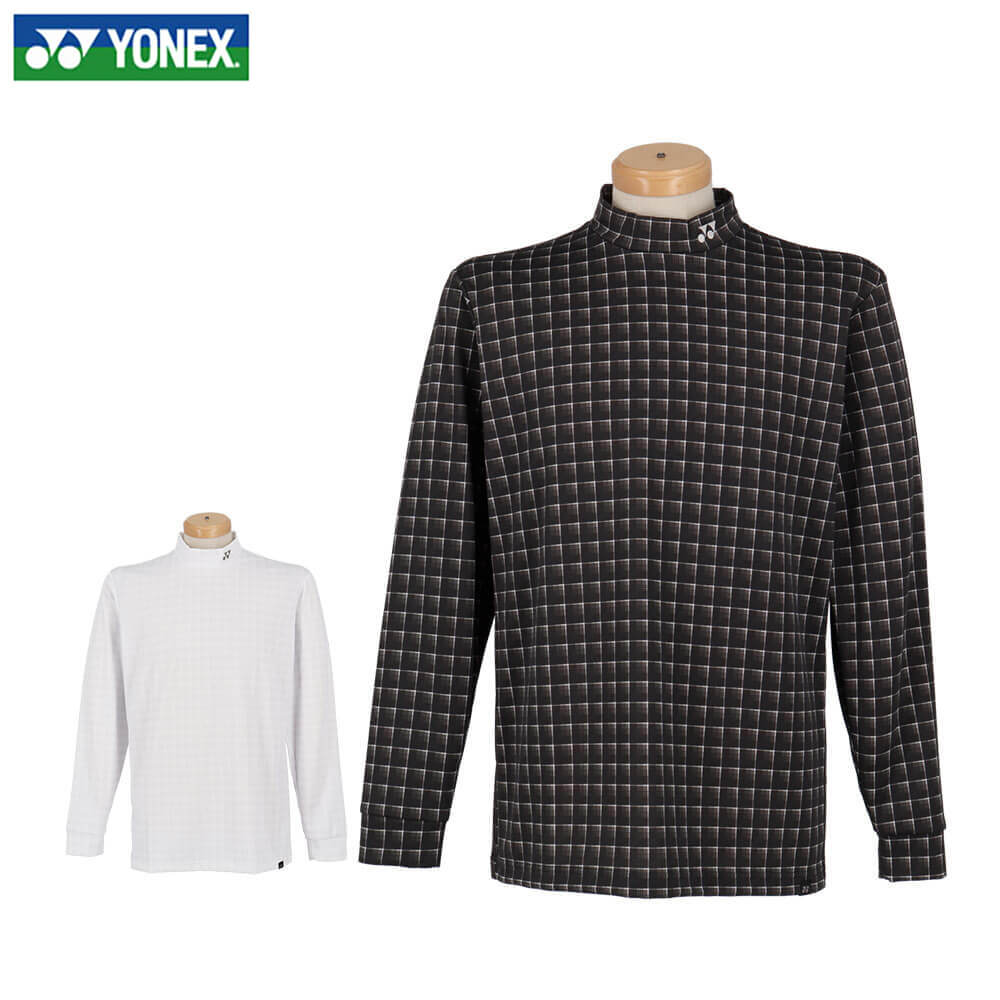 【ブラックフライデー♪クーポンで全品10％割引＋最大P10倍！】11/26まで　ヨネックス メンズ 長袖 ハイネック シャツ GWF1603 ゴルフウェア [秋冬モデル 50％OFF] 特価