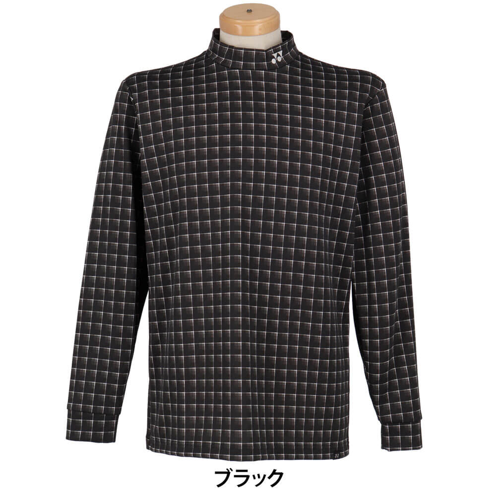 【ブラックフライデー♪クーポンで全品10％割引＋最大P10倍！】11/26まで　ヨネックス メンズ 長袖 ハイネック シャツ GWF1603 ゴルフウェア [秋冬モデル 50％OFF] 特価