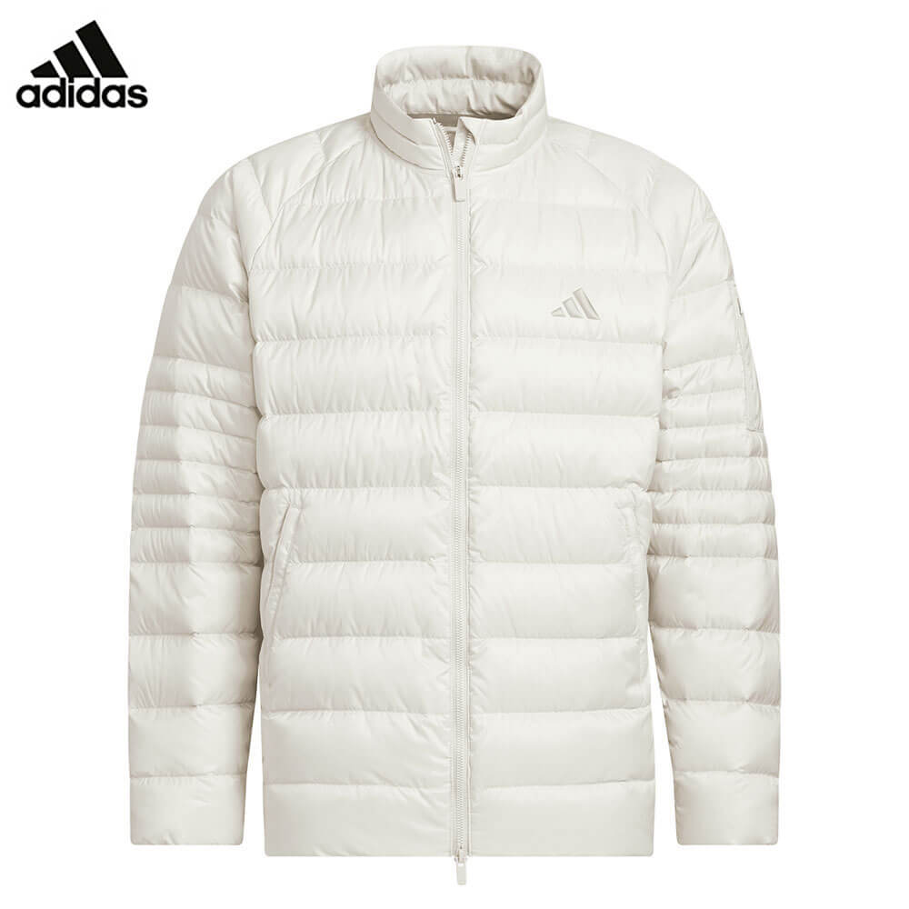 アディダス メンズ アームポケット付き 長袖 フルジップ ダウンジャケット JVU96 ゴルフウェア [2025年秋冬モデル]