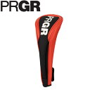 【全品ポイント5倍！(2/24 23:59まで)】PRGR プロギア　スポーツモデル ヘッドカバー フェアウェイウッド用 PRHC-202F B ブラック [2020年モデル]　[有賀園ゴルフ]