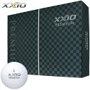 ダンロップ XXIO PREMIUM ゼクシオ プレミアム ゴルフボール 1ダース （12球入り） ロイヤルプラチナ [2020年モデル]　【あす楽対応】 [有賀園ゴルフ]