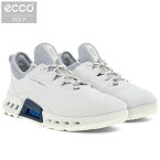 ecco エコー メンズ BIOM C4 バイオムC4 スパイクレス ゴルフシューズ 130404 57876 WHITE/CONCRETE [2022年モデル]　【あす楽対応】 [有賀園ゴルフ]