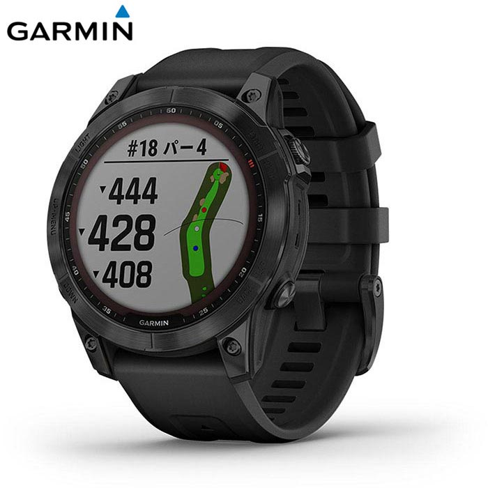 Garmin ߥ fenix 7 ե˥å 7 ե ǥ奢ѥ 01002540-46 Ti Black DLC / Blackڤб [ͭॴ]