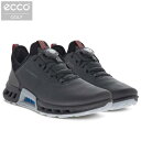 ecco エコー メンズ BIOM COOL4 BOA バイオム C4 ボア スパイクレス ゴルフシューズ 130424 51252 MAGNET/BLACK 　 