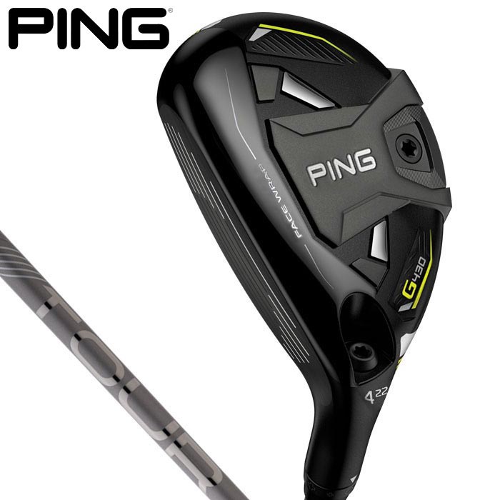 PING ピン G430 左用・レフティ ハイブリッド ユーティリティ PING TOUR 2.0 CHROME カーボンシャフト 　