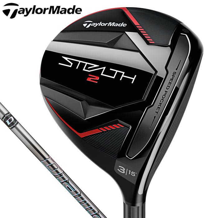 テーラーメイド　メンズ STEALTH 2 ステルス2 フェアウェイウッド　Diamana GT 60 シャフト [2023年モデル]　【ポイント10倍 (3/29 9:59まで)】 [有賀園ゴルフ]のサムネイル