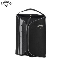 キャロウェイ メンズ SPORT SHOE CASE スポーツ シューズケース 23 JM 5923151 ブラック [2023年モデル] 特価　[有賀園ゴルフ]