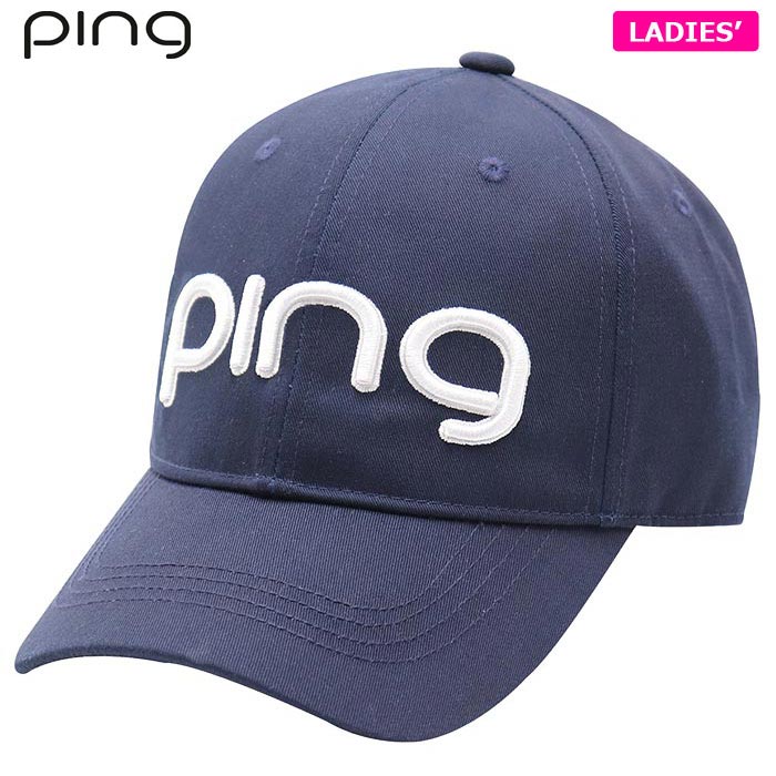 ピン 【土日も休まず営業！】PING ピン レディース Deo.0 デオゼロ ツアー キャップ HW-L2301 36812-02 Navy ゴルフウェア [2023年モデル]　[有賀園ゴルフ]