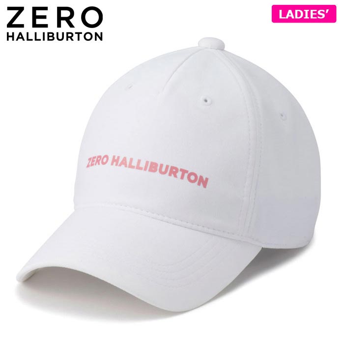 ゼロハリバートン レディース ZHG-CAP デルタニット キャップ 82561 06 ホワイト ゴルフウェア 　 