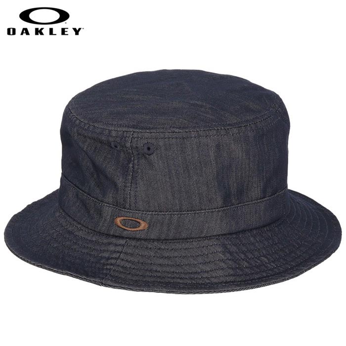 オークリー オークリー メンズ ESSENTIAL CDR HAT 23.0 撥水 ロゴ刺繍 ハット FOS901402 68D ブルーインディゴ ゴルフウェア [2023年モデル 23%OFF] 特価　【あす楽対応】 [有賀園ゴルフ]