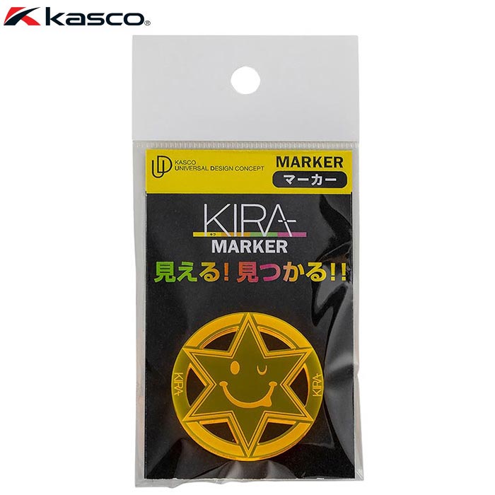 キャスコ KIRA キラ 集光性 カジノマーカー KIZM-2320 オレンジ [2023年モデル]　【あす楽対応】 [有賀園ゴルフ]