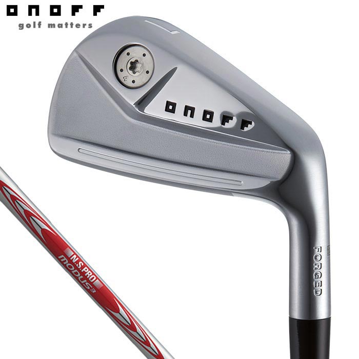 ONOFF オノフ KURO FORGED IRON 黒 フォージドアイアン 5本セット（＃6〜9 PW） N.S.PRO MODUS3 TOUR スチールシャフト 2024年モデル 【あす楽対応】 有賀園ゴルフ