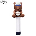 キャロウェイ ユニセックス Bear UT Headcover ベア ユーティリティ用 ヘッドカバー FW 23 JM 5523149 ブラウン [2023年モデル]　【あす楽対応】 [有賀園ゴルフ]