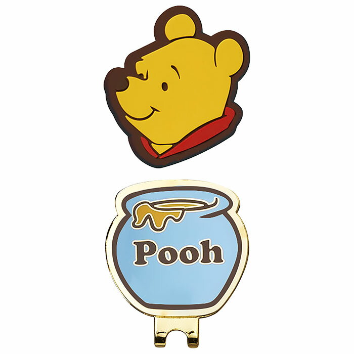 【全品10％OFFクーポン＋ポイント10倍！】9/7まで　ディズニー くまのプーさん ハニーフェイスマーカー クリップマーカー 2335049000のサムネイル