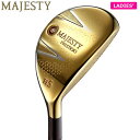 マジェスティゴルフ　レディース PRESTIGIO 13 プレステジオ13 ユーティリティ　MAJESTY TL760 シャフト [2024年モデル]　[有賀園ゴルフ]