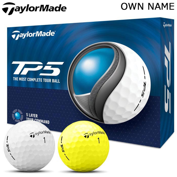  テーラーメイド TP5 ティーピーファイブ ゴルフボール 1ダース（12球入り） 　