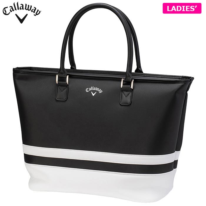 キャロウェイ キャロウェイ レディース UPTOWN TOTE アップタウン トートバッグ 24 JM 5924073 ブラック [2024年モデル]　【あす楽対応】 [有賀園ゴルフ]