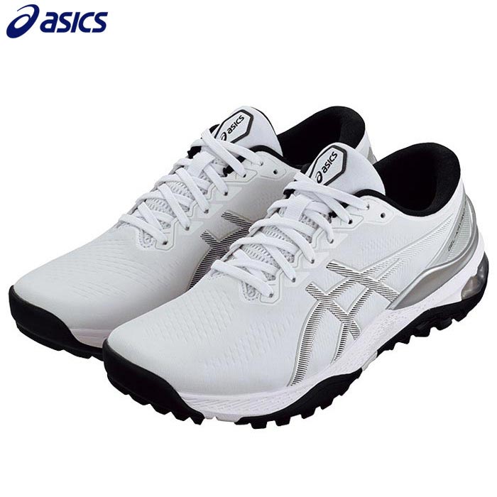 ASICS アシックス メンズ GEL-KAYANO ACE2 ゲル カヤノ エース 2 スパイクレス ゴルフシューズ 1111A243 100 ホワイト/ブラック 2024年モデル 【あす楽対応】 有賀園ゴルフ