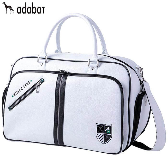 アダバット メンズ ボストンバッグ ABB432 WH ホワイト [2025年モデル]