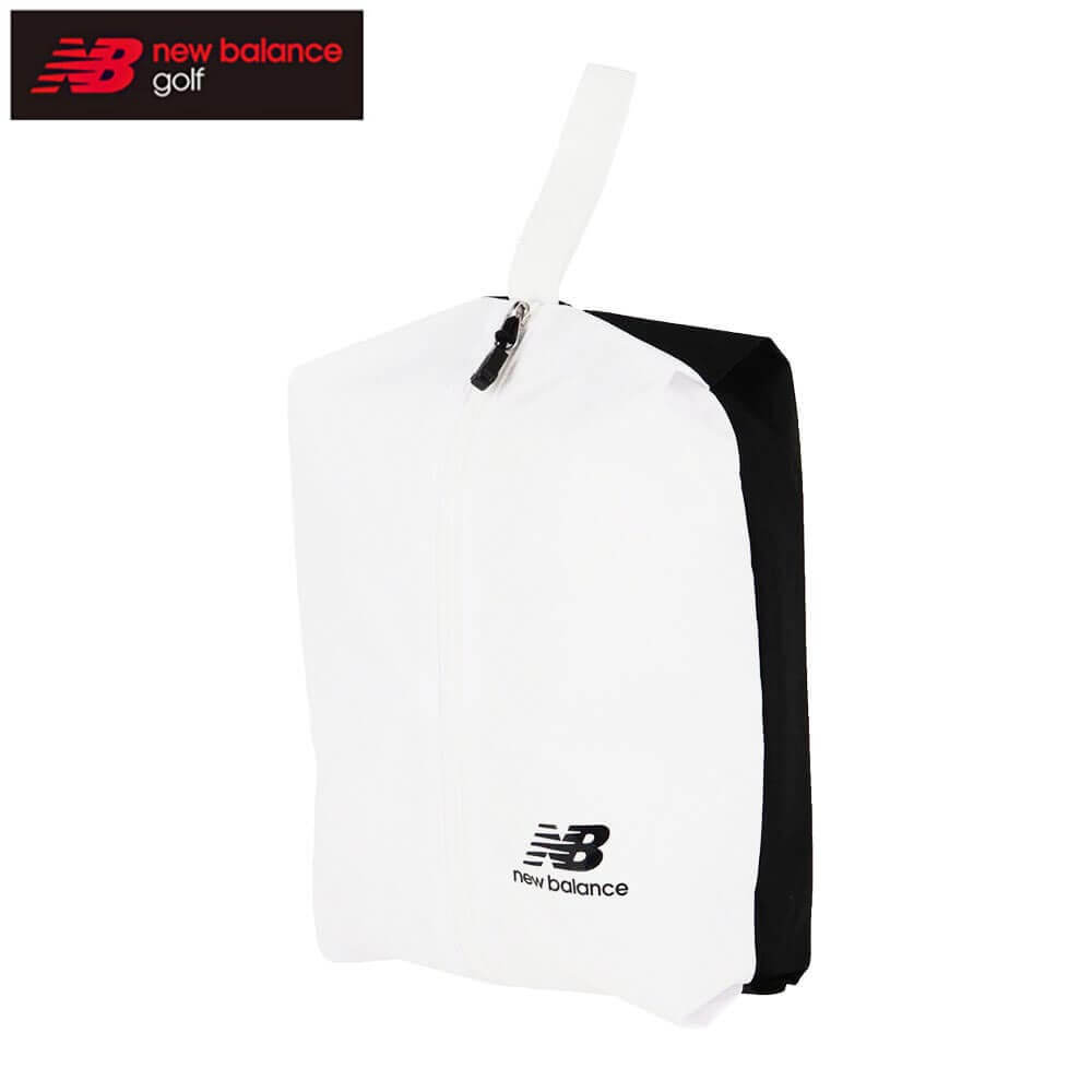ニューバランス ユニセックス ロゴプリント シューズバッグ 012-5984004 030 ホワイト [2025年モデル]
