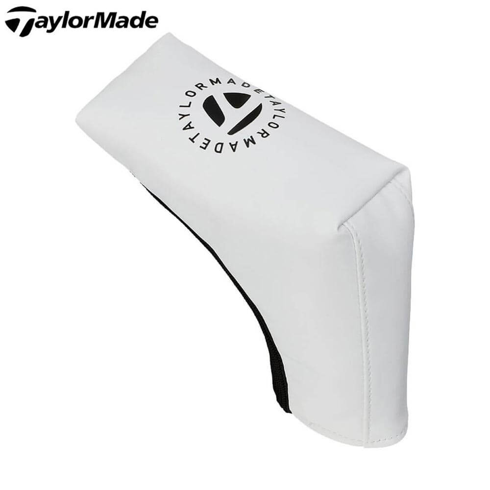 【全品10％割引クーポン＋最大P10倍！】11/10まで　テーラーメイド ユニセックス サークルロゴ パターカバー ブレード型 UN790 M13703 ホワイト [2025年モデル]