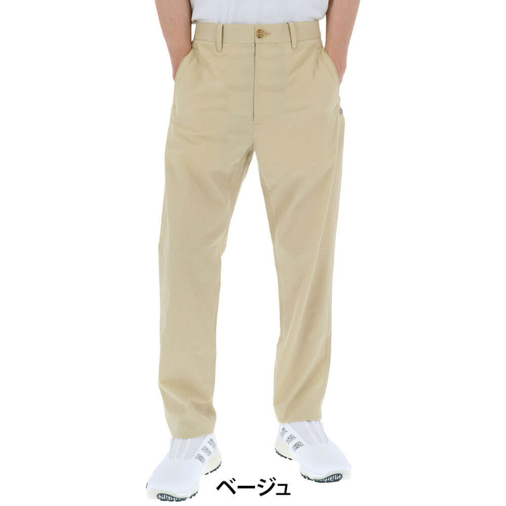 【全品10％割引クーポン配布中！】4/1まで　セントアンドリュース メンズ TEXBRID サッカーストレッチ ロングパンツ 042-5131553 ゴルフウェア [2025年春夏モデル 50％OFF] 特価