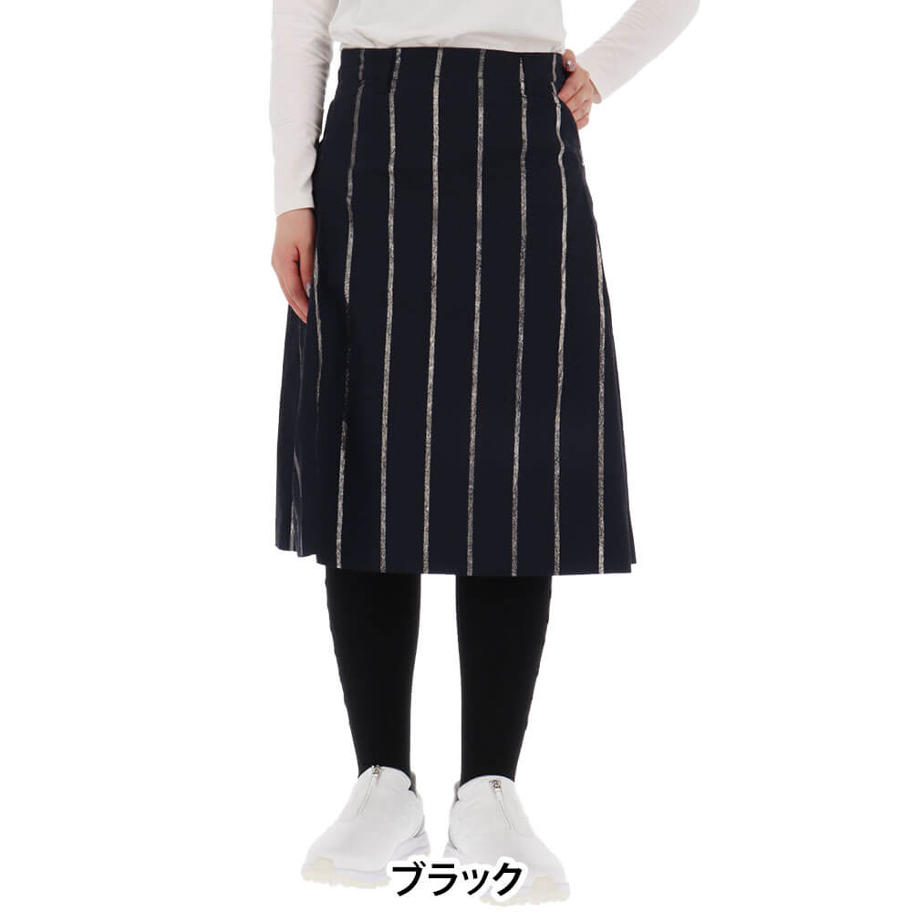 セントアンドリュース レディース ラメストライプ スカート 043-1234902 ゴルフウェア [70％OFF] 特価