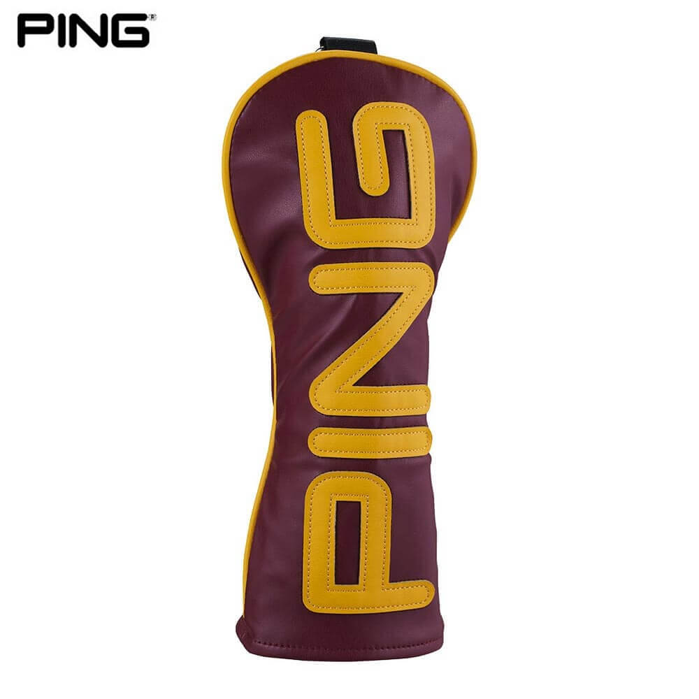 PING ピン カラーコード フェアウェイウッド用 ヘッドカバー HC-U2507 01 マルーン [2025年モデル]