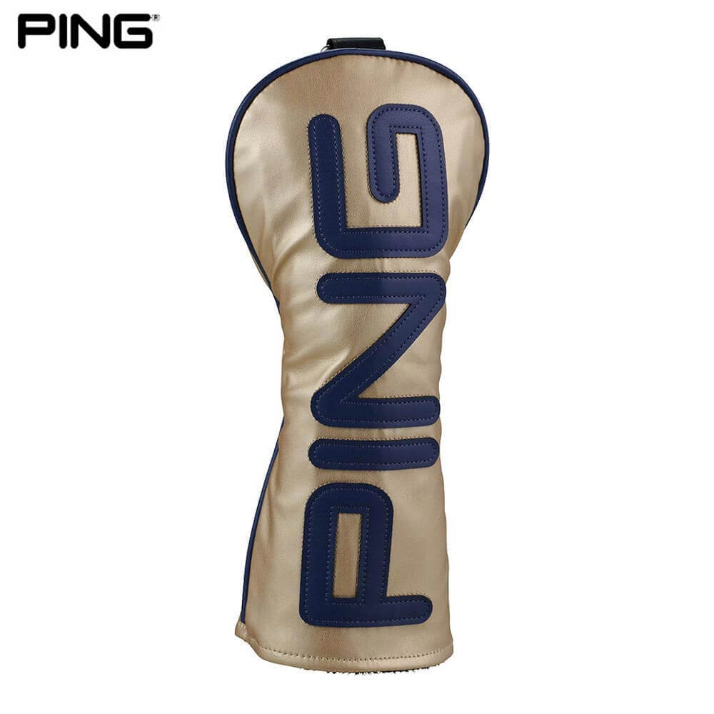 PING ピン カラーコード フェアウェイウッド用 ヘッドカバー HC-U2507 10 ゴールド [2025年モデル]