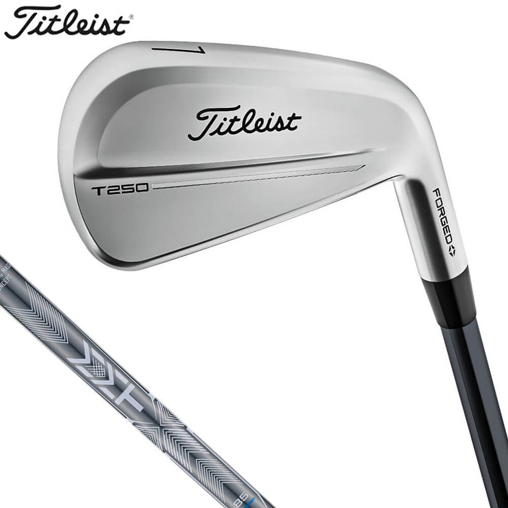 【ブラックフライデー♪クーポンで全品10％割引＋最大P10倍！】11/26まで タイトリスト T250 アイアン 6本セット （＃5～9、PW） MMT AMC BLUE 85 カーボンシャフト [2025年モデル]