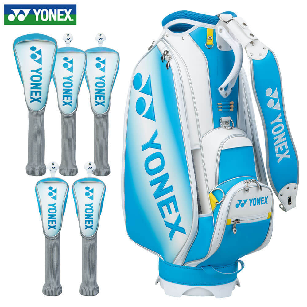 【ブラックフライデー♪クーポンで全品10%割引+最大P10倍!】11/26まで ヨネックス 岩井姉妹カラーモデル 岩井明愛プロモデル キャディバッグ&ヘッドカバ...