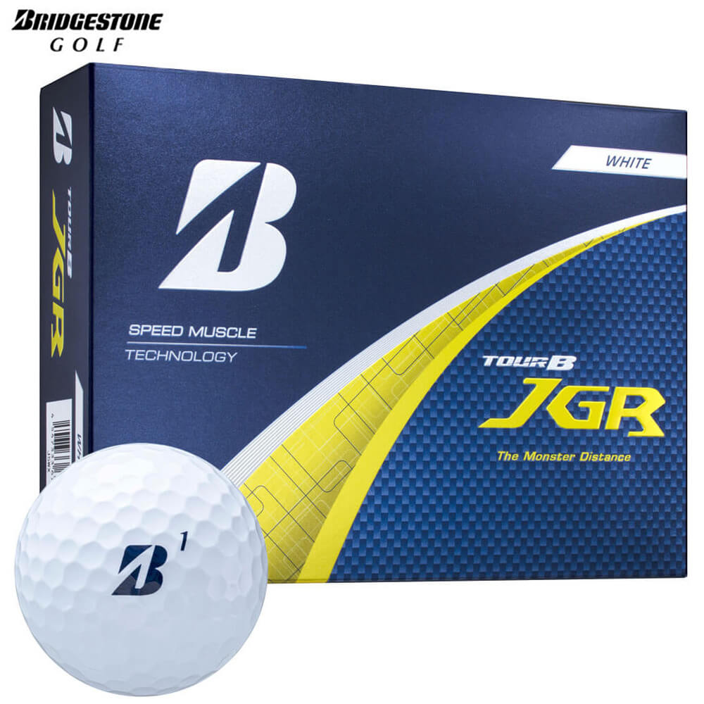 ブリヂストン TOUR B JGR ツアーB ジェイジーアール ゴルフボール 1ダース（12球入り） ホワイト [2025年モデル]