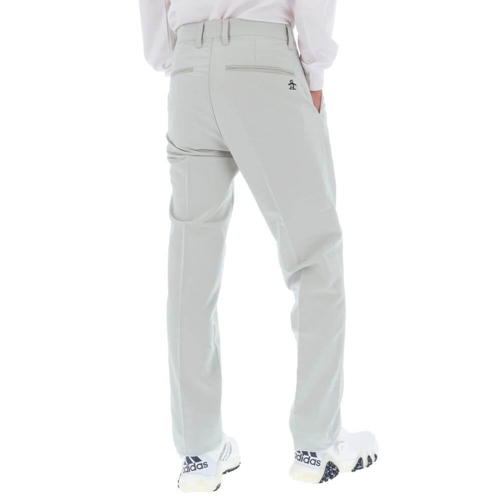 【全品10％割引クーポン＋最大P10倍！】11/10まで　マンシングウェア メンズ 撥水 ロゴ刺繍 ストレッチ ロングパンツ MG4FLP24M [2024年モデル] ゴルフウェア [秋冬モデル 50％OFF] 特価 [裾上げ対応1●]