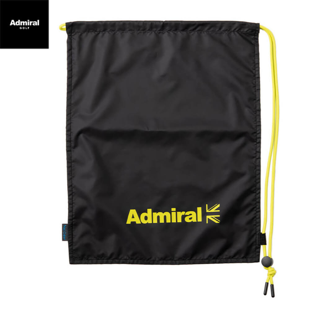 【ブラックフライデー♪全品10％割引クーポン先行配布中！】 アドミラル ユニセックス 消臭機能付き マルチ巾着 ADMZ5BE3 10 ブラック [2025年モデル]