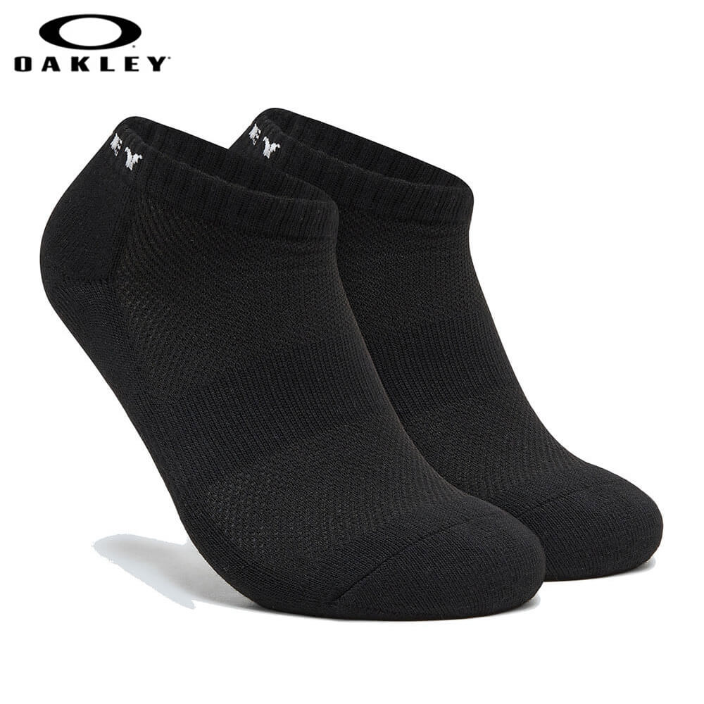 【ブラックフライデー♪クーポンで全品10%割引+最大P10倍!】11/26まで オークリー メンズ 3足セット アンクルソックス 93251JP Jet Bla...