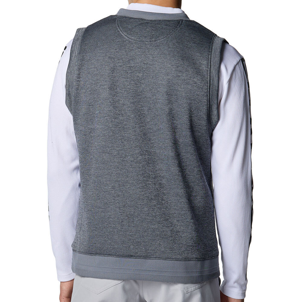 【ポイント大量還元中！】11/3まで　アンダーアーマー メンズ UAドライブ ストーム セーターフリース ベスト 6007928 035 Steel/Steel/Black [2025年秋冬モデル]