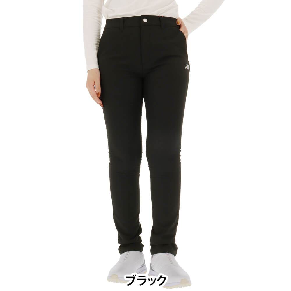 ニューバランス レディース ダブルウィーヴ裏起毛 スリム ロングパンツ 012-5231504 ゴルフウェア [2025年秋冬モデル] [裾上げ対応1]