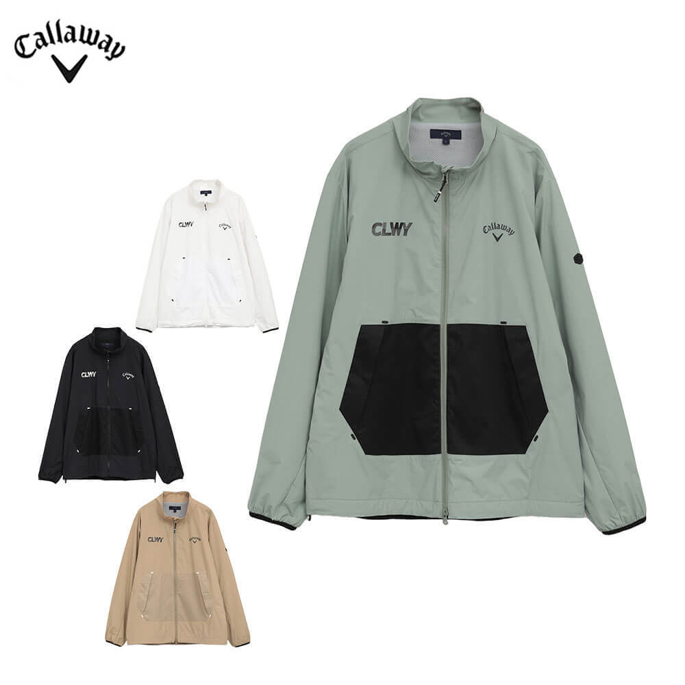 キャロウェイ メンズ 長袖 フルジップ ブルゾン C25215103 ゴルフウェア [2025年秋冬モデル]