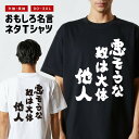 おもしろTシャツ おもしろ Tシャツ ネタTシャツ メンズ レディース キッズ 半袖 長袖 プレゼント ギフト 文字 漢字 メッセージTシャツ 文字Tシャツ パロディTシャツ ふざけTシャツ グッズ 名言 迷言 格言 語録 悪そうな奴は大体他人