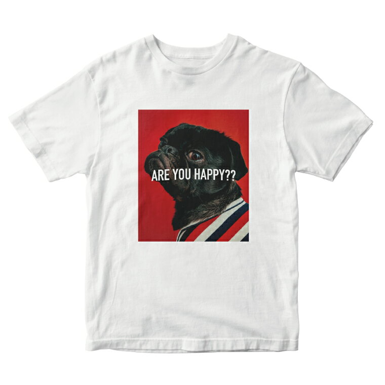 【ギフト対応】 Tシャツ メンズ レディース キッズ 半袖 おしゃれ プリント クルーネック ブラック ホワイト グレー 男性 女性 大人 子供 カジュアル ファッション 5.6オンス 厚手 犬 いぬg レッド