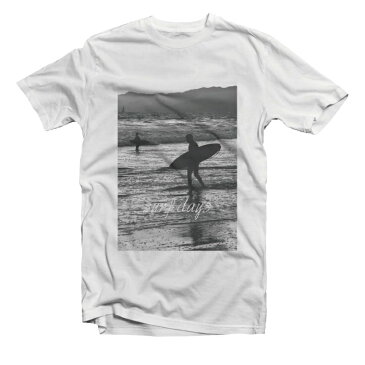 Tシャツ メンズ レディース 半袖 おしゃれ プリント クルーネック ブラック ホワイト グレー 綿100% コットン 春 夏 春服 夏服 メンズファッション カジュアル SURF DAYS 海 sea サーフィン summer 夏 BEACH HAWAII デザイン