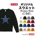 スウェット トレーナー パーカー メンズ レディース キッズ 長袖 Tシャツ ロング ブラック ホワイト グレー おしゃれ ファッション 秋 冬 秋服 冬服 星 スター ワンスター シンプル ターコイズ ブルー