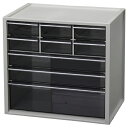 小物キャビネット KC-350DRカラー:ライトグレー【アイリスオーヤマ】【オフィス/家具/収納/キャビネット/デスク/パソコン/事務/筆記用品/小物】