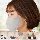 DAILY FIT MASK 立体 ふつうサイズ 5枚入 RK-F5SPB/SB/XA/XF/XH ピンクベージュ シルクベージュ ピスタチオ シャボン ニュア...