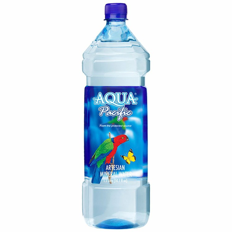 シリカウォーター シリカ水 フィジーのお水 AQUA　PACIFIC　1.5L×12本 【送料無料】PET アクアパシフィック 【D】【ミネラルウォーター ペットボトル 飲料水 海外名水】【代引き不可】