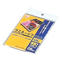 乐天商城 - ラミネートフィルム 写真Lサイズ 20枚入0μ LZ-PL20 ラミネート生地 パウチフィルム ラミネートフィルム L判 防水 L判写真 プライスカード0ミクロン
