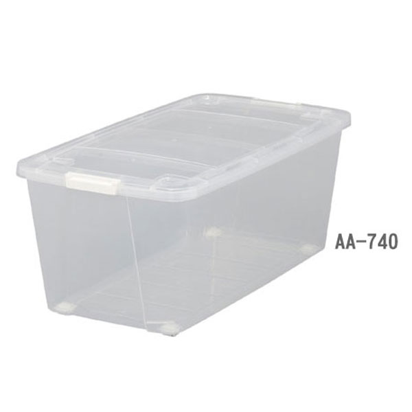 キャリーストッカーAA-740 クリアチェスト　収納　押入れ　衣類収納【アイリスオーヤマ】 P19Jul15 [cpir] NG37