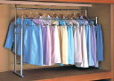 伸縮押入れパイプハンガー ダブル OSH-Y27 幅75〜130×高さ82〜100cm 押入れハンガーラック 押入れパイプハンガー ダブル 2段 パイプハンガー...